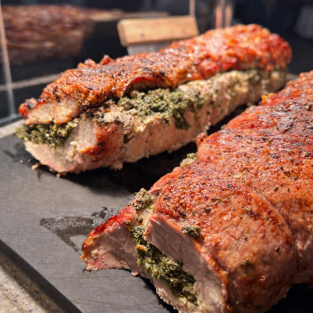 Stuffed-pork-tenderloins-at-event